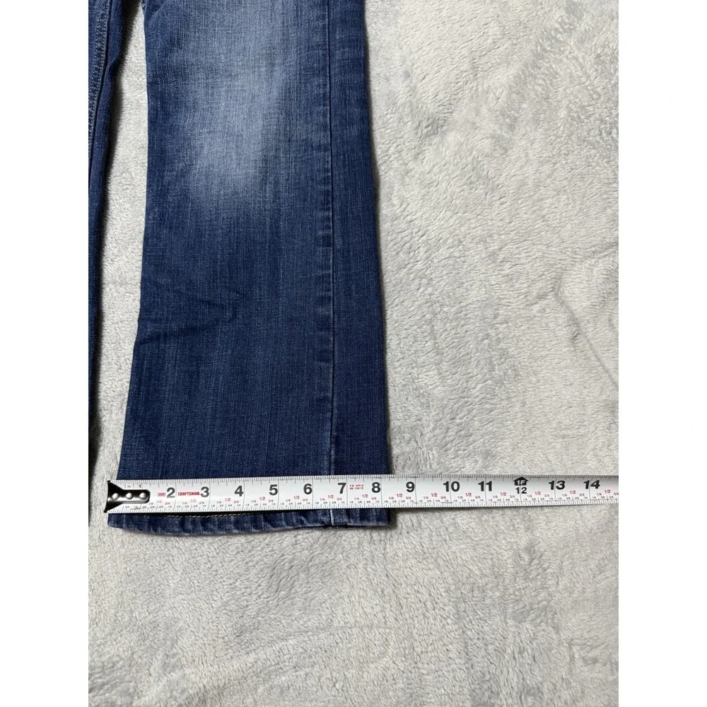 Levis 527 Jeans Mens 29x27 Blue Regular Bootcut Mid Rise Medium Wash Denim